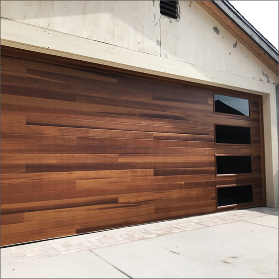 Planks Garage Door Style Designs