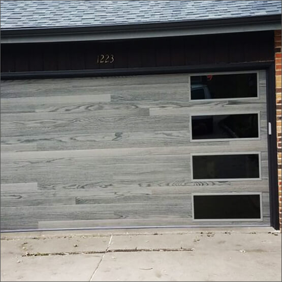 Planks Garage Door Style Designs
