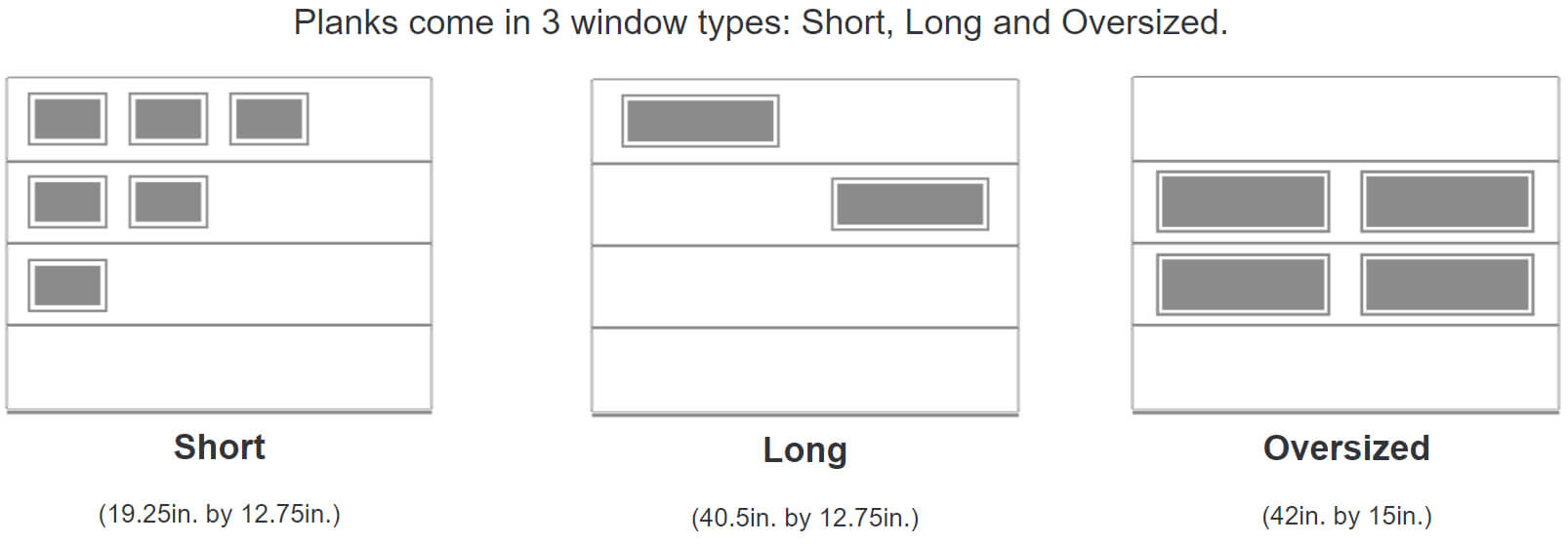 Planks Window Design